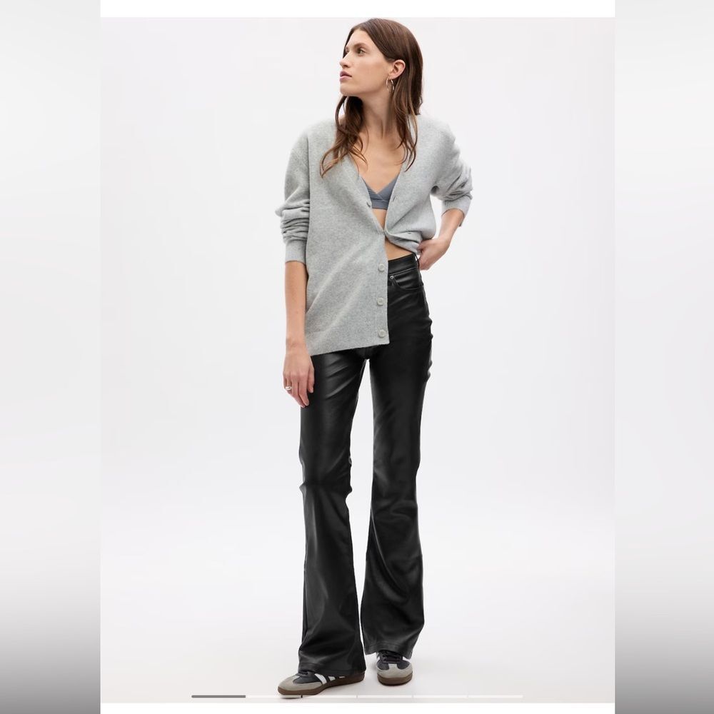 NWT Gap faux leather pants
